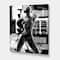Designart - Monochrome Cyborg Body II - Modern Canvas Wall Art Print